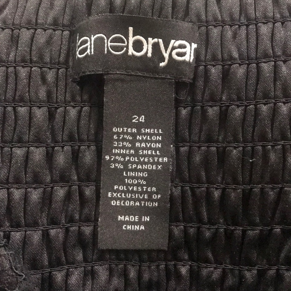 Lane Bryant‎ Black Lace Strapless Blouse size 24 - Picture 7 of 7